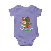 F Caw F Chicken Baby Onesie Funny Farm Life Holiday Gift - Wonder Print Shop