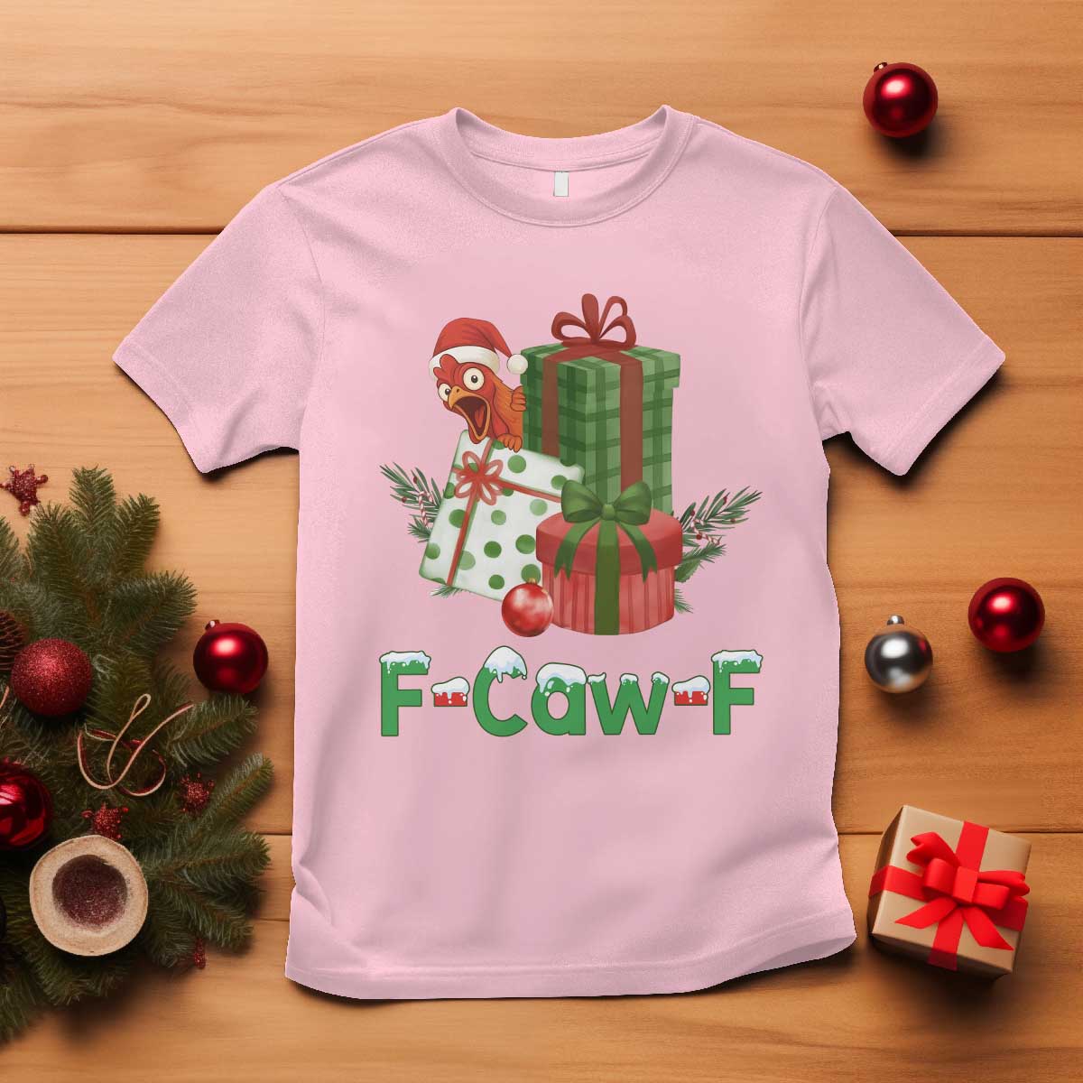 F Caw F Chicken T Shirt Funny Farm Life Holiday Gift - Wonder Print Shop