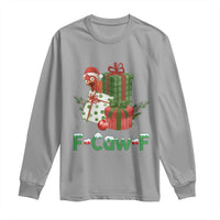 F Caw F Chicken Long Sleeve Shirt Funny Farm Life Holiday Gift - Wonder Print Shop