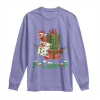 F Caw F Chicken Long Sleeve Shirt Funny Farm Life Holiday Gift - Wonder Print Shop