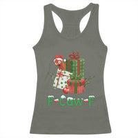 F Caw F Chicken Racerback Tank Top Funny Farm Life Holiday Gift - Wonder Print Shop