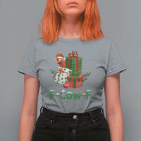 F Caw F Chicken T Shirt For Women Funny Farm Life Holiday Gift - Wonder Print Shop