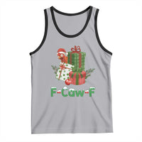 F Caw F Chicken Tank Top Funny Farm Life Holiday Gift - Wonder Print Shop