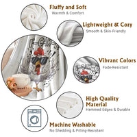 Funny F Caw F Chicken Sarcastic Joke Gift Throw Blanket - Wonder Print Shop