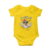 Funny F Caw F Chicken Sarcastic Joke Gift Baby Onesie - Wonder Print Shop