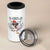 Funny F Caw F Chicken Sarcastic Joke Gift 4 in 1 Can Cooler Tumbler - Wonder Print Shop