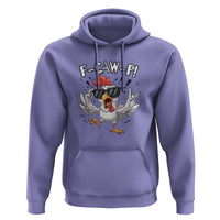 Funny F Caw F Chicken Sarcastic Joke Gift Hoodie - Wonder Print Shop