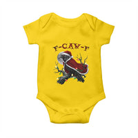 F Caw F Raven Sarcastic Joke Baby Onesie Holiday Gag Gift - Wonder Print Shop