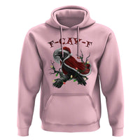F Caw F Raven Sarcastic Joke Hoodie Holiday Gag Gift - Wonder Print Shop