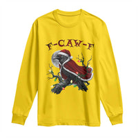 F Caw F Raven Sarcastic Joke Long Sleeve Shirt Holiday Gag Gift - Wonder Print Shop