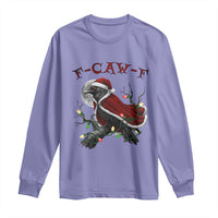 F Caw F Raven Sarcastic Joke Long Sleeve Shirt Holiday Gag Gift - Wonder Print Shop