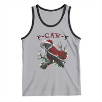 F Caw F Raven Sarcastic Joke Tank Top Holiday Gag Gift - Wonder Print Shop