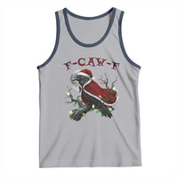 F Caw F Raven Sarcastic Joke Tank Top Holiday Gag Gift - Wonder Print Shop