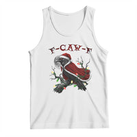 F Caw F Raven Sarcastic Joke Tank Top Holiday Gag Gift - Wonder Print Shop