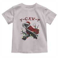 F Caw F Raven Sarcastic Joke Toddler T Shirt Holiday Gag Gift - Wonder Print Shop