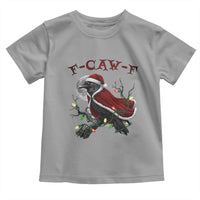 F Caw F Raven Sarcastic Joke Toddler T Shirt Holiday Gag Gift - Wonder Print Shop