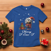 Merry F Caw F Raven Lover T Shirt Funny Christmas Gift - Wonder Print Shop