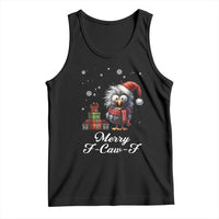 Merry F Caw F Raven Lover Tank Top Funny Christmas Gift - Wonder Print Shop
