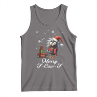 Merry F Caw F Raven Lover Tank Top Funny Christmas Gift - Wonder Print Shop