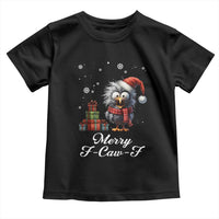 Merry F Caw F Raven Lover Toddler T Shirt Funny Christmas Gift - Wonder Print Shop