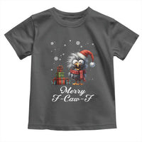 Merry F Caw F Raven Lover Toddler T Shirt Funny Christmas Gift - Wonder Print Shop