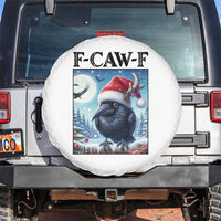 F Caw F Christmas Raven Spare Tire Cover Funny Bird Lover Gift - Wonder Print Shop