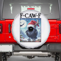 F Caw F Christmas Raven Spare Tire Cover Funny Bird Lover Gift - Wonder Print Shop