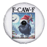 F Caw F Christmas Raven Spare Tire Cover Funny Bird Lover Gift - Wonder Print Shop