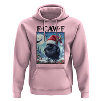 F Caw F Christmas Raven Hoodie Funny Bird Lover Gift - Wonder Print Shop