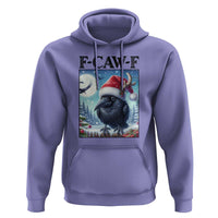 F Caw F Christmas Raven Hoodie Funny Bird Lover Gift - Wonder Print Shop