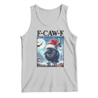 F Caw F Christmas Raven Tank Top Funny Bird Lover Gift - Wonder Print Shop