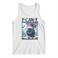 F Caw F Christmas Raven Tank Top Funny Bird Lover Gift - Wonder Print Shop