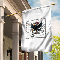 Funny Christmas Raven Lovers Garden Flag F Caw F Joke Gift - Wonder Print Shop