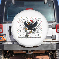 Funny Christmas Raven Lovers Spare Tire Cover F Caw F Joke Gift - Wonder Print Shop