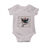 Funny Christmas Raven Lovers Baby Onesie F Caw F Joke Gift - Wonder Print Shop