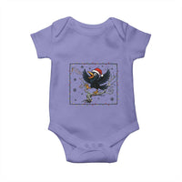 Funny Christmas Raven Lovers Baby Onesie F Caw F Joke Gift - Wonder Print Shop