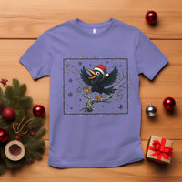 Funny Christmas Raven Lovers T Shirt F Caw F Joke Gift - Wonder Print Shop