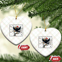 Funny Xmas Raven Lovers Ceramic Ornament F Caw F Joke Gift - Wonder Print Shop