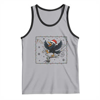 Funny Christmas Raven Lovers Tank Top F Caw F Joke Gift - Wonder Print Shop
