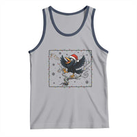 Funny Christmas Raven Lovers Tank Top F Caw F Joke Gift - Wonder Print Shop