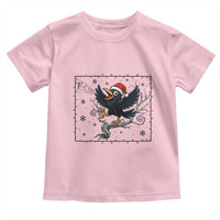 Funny Christmas Raven Lovers Toddler T Shirt F Caw F Joke Gift - Wonder Print Shop