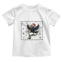 Funny Christmas Raven Lovers Toddler T Shirt F Caw F Joke Gift - Wonder Print Shop