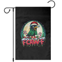 Funny F Caw F Raven Joke Garden Flag Holiday Gift - Wonder Print Shop