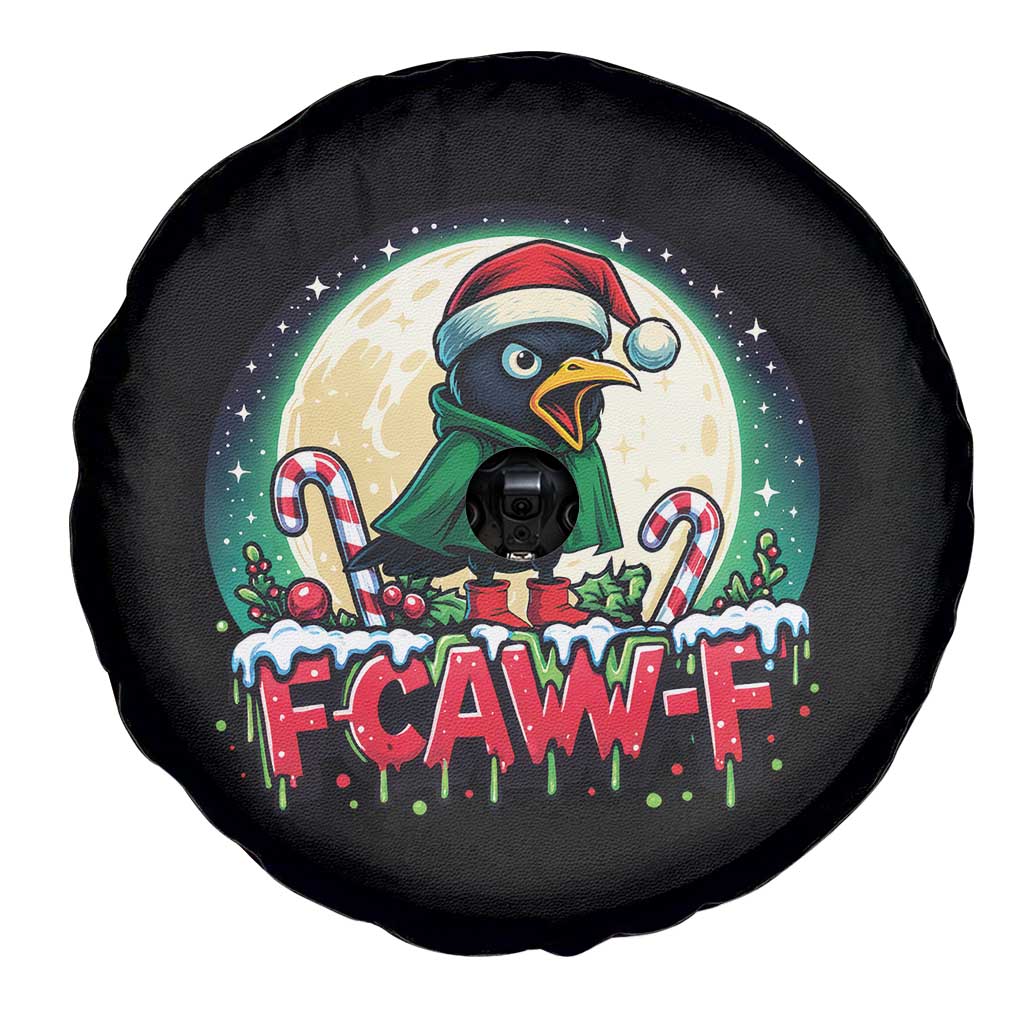 Funny F Caw F Raven Joke Spare Tire Cover Holiday Gift - Wonder Print Shop