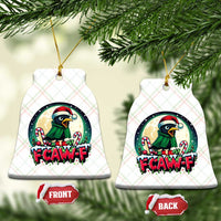 Funny F Caw F Raven Joke Ceramic Ornament Holiday Gift - Wonder Print Shop