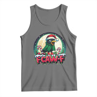 Funny F Caw F Raven Joke Tank Top Holiday Gift - Wonder Print Shop