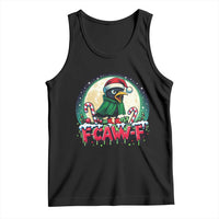 Funny F Caw F Raven Joke Tank Top Holiday Gift - Wonder Print Shop