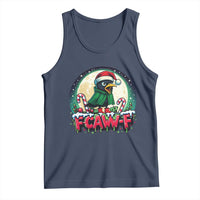 Funny F Caw F Raven Joke Tank Top Holiday Gift - Wonder Print Shop