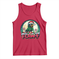 Funny F Caw F Raven Joke Tank Top Holiday Gift - Wonder Print Shop