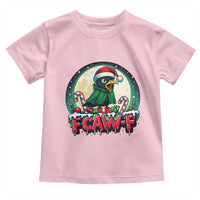 Funny F Caw F Raven Joke Toddler T Shirt Holiday Gift - Wonder Print Shop